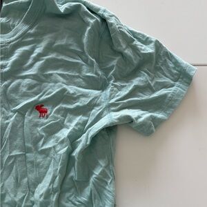 Abercrombie & Fitch Turquoise/Pastel blue in size XS, 100% Cotton!